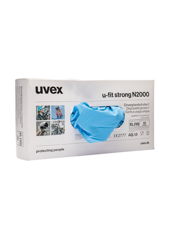 Einweg-Nitrilhandschuhe Größe XL