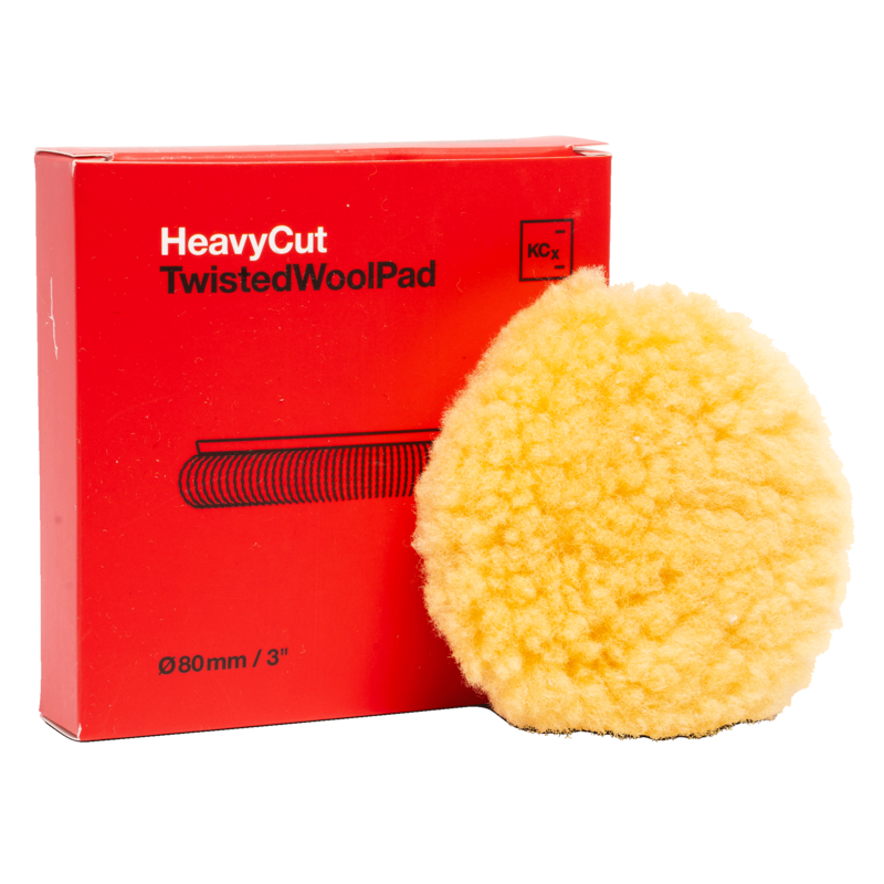 Heavy Cut Twisted Wool Pad 80 von Koch-Chemie
