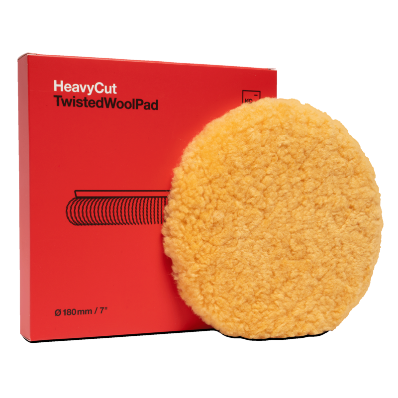 Heavy Cut Twisted Wool Pad 180 von Koch-Chemie