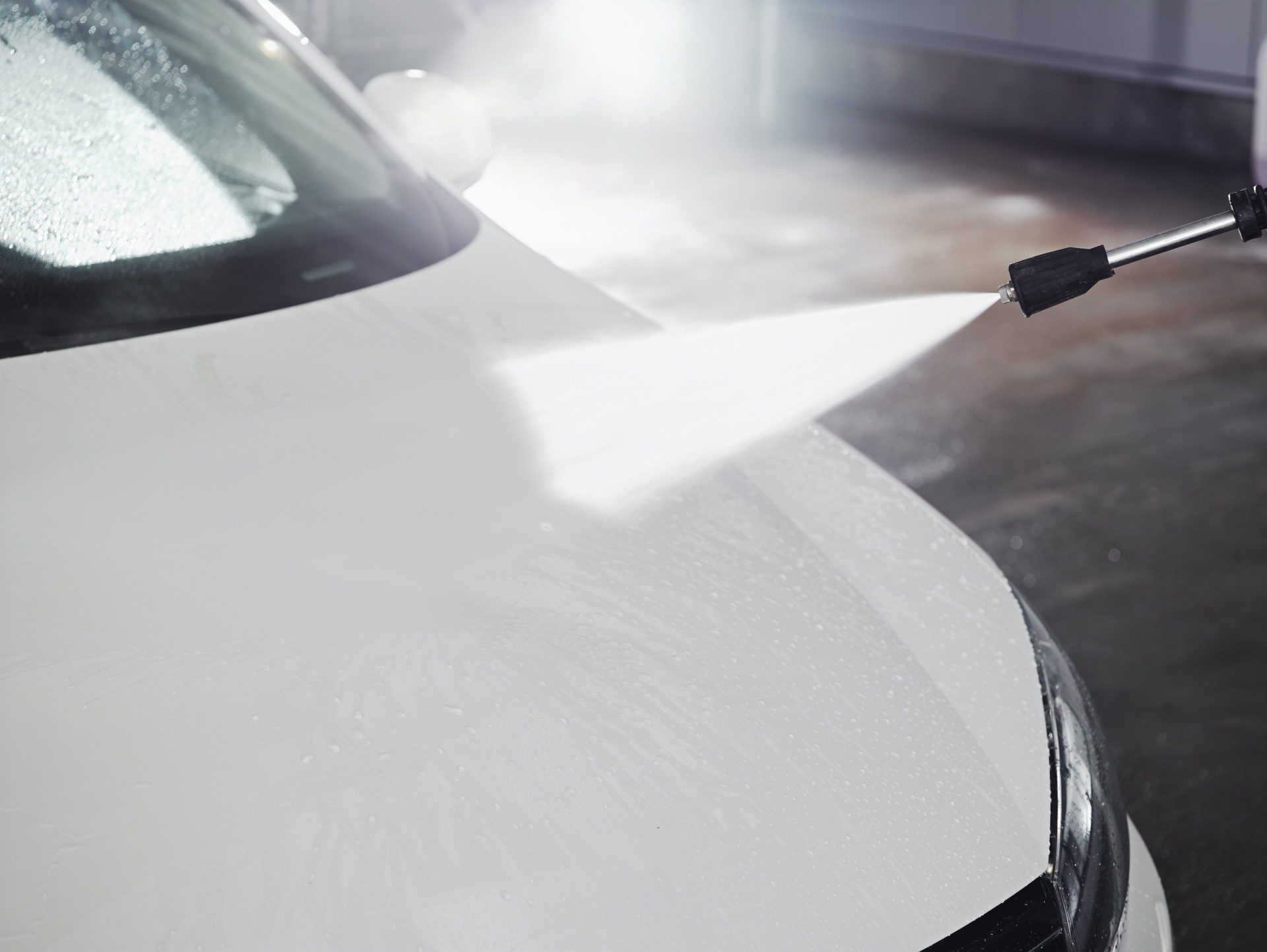 Autowäsche Vorbereitung